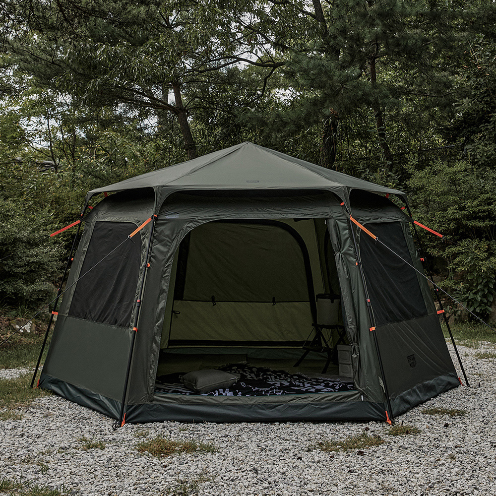 아이두젠 폰타네 원터치 텐트 오토 돔 쉘터 자동 육각 그늘막