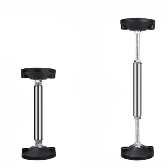 높이조절 지지대 바닥 브라켓 받침대 데스크 메탈 책상 스탠드 선반 1개 조정 23-37cm - 상품 이미지
