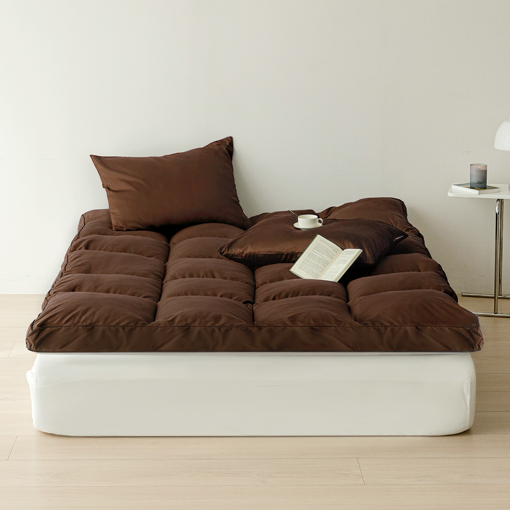 포근 통세탁 두꺼운 침대 토퍼 매트리스 슈퍼싱글