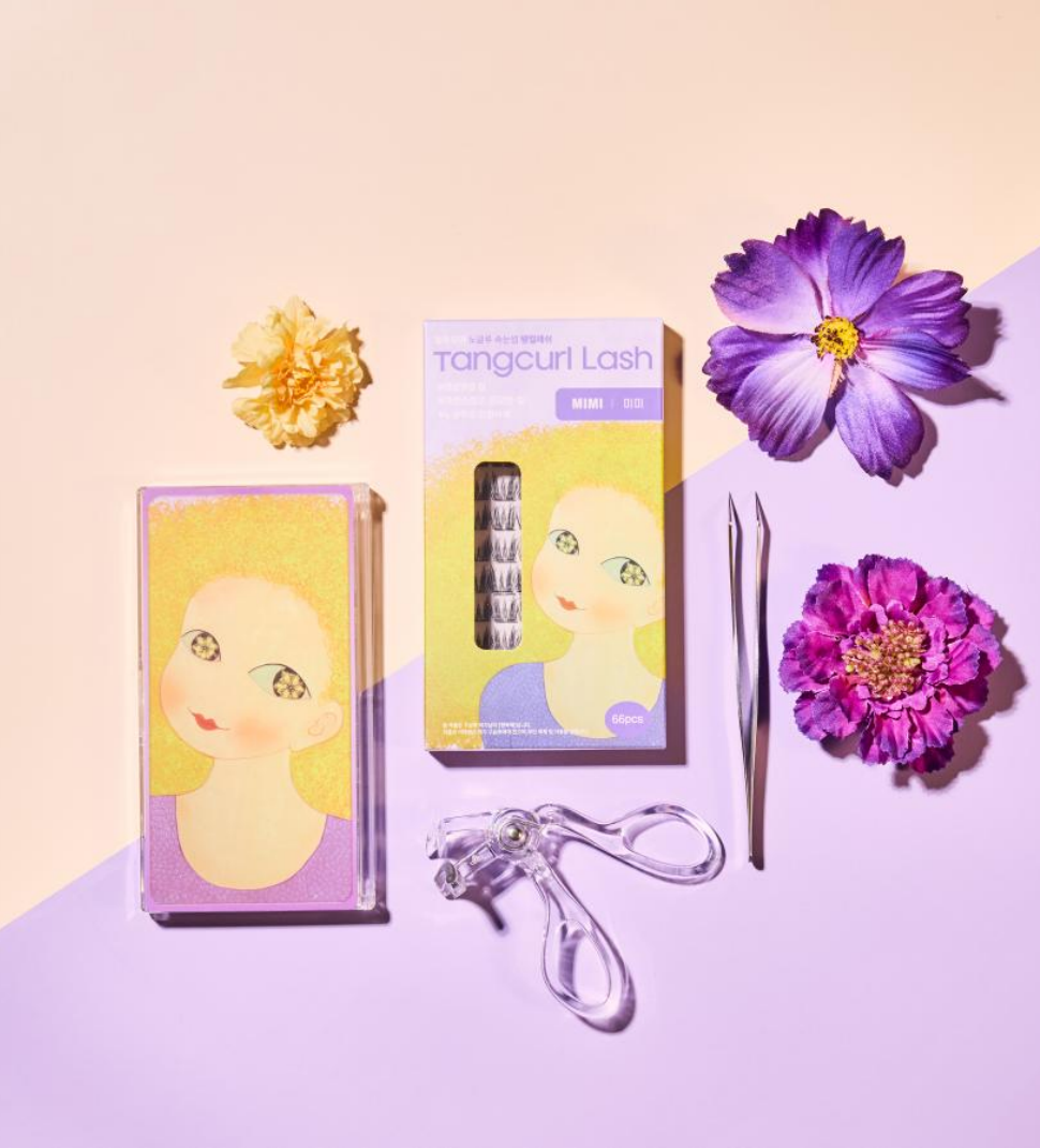 일루모이 노글루 속눈썹 간편 셀프 아이래쉬 탱컬래쉬 미미 66pcs - 상품 이미지