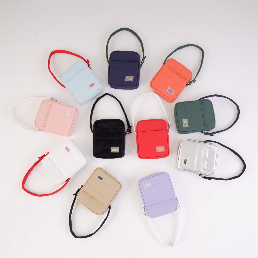 아키베리 몽프레 파우치 / 스트랩 미니 파우치 여행용 화장품 수납