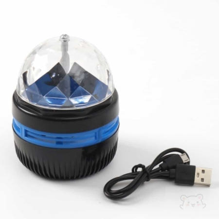 YWstore USB전원 미러볼 조명 파티조명 집들이선물무드등