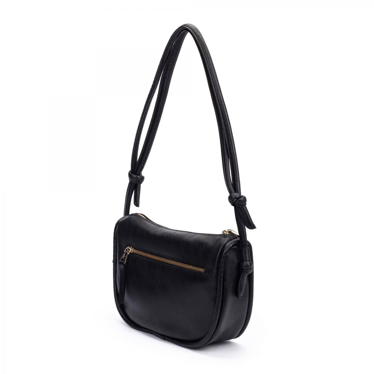 피콜리노스 소프트 레더 베이직 숄더백 PALS WHA-1135 BLACK - 상세 이미지 5