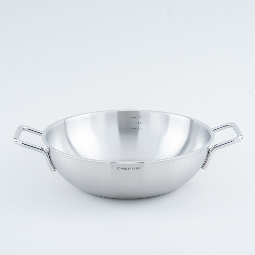 쉐프윈 316STS 커퍼코어 통5중 스텐 파티웍 32cm - 상세 이미지 4