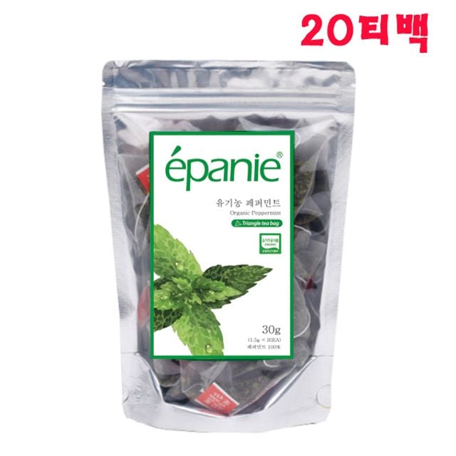 에빠니 페퍼민트 20티백 페파민트티 허브티백 침출차 - 메인 이미지