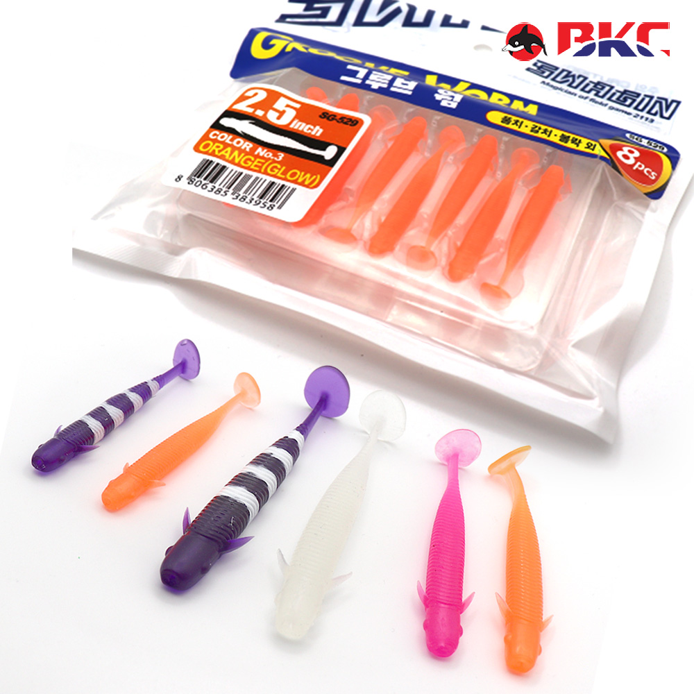 백경 그루브웜 갈치 풀치 볼락 웜 SG-529 - 메인 이미지
