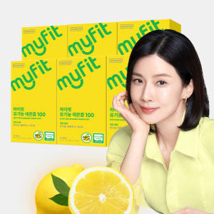 [3+3] 동국제약 마이핏 유기농 레몬즙 100% 레몬수 레몬원액 14포... 맛있게 먹은 솔직 후기 - 상품 이미지 1