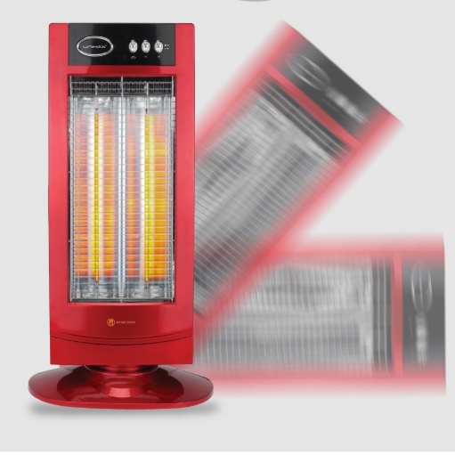 가정용 소형온열기 사무실발난로 탄소관히터 화장실난방기 UMH-2342