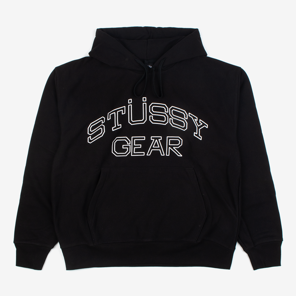 스투시 GEAR HOOD 후드티 1925035-BLACK - 상품 이미지