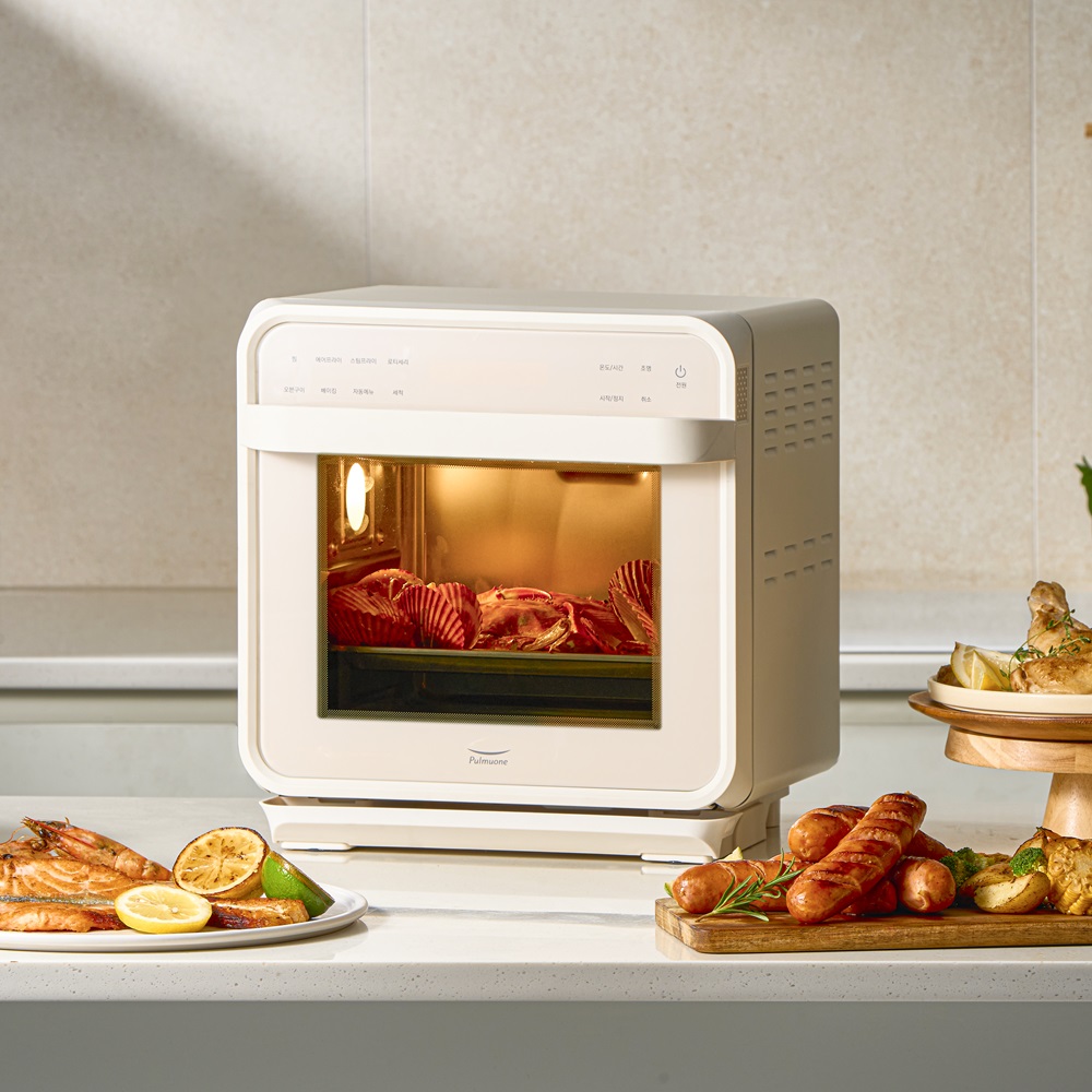 풀무원 스팀쿡 플러스 에어프라이어 15L AV15D11 (오트베이지)