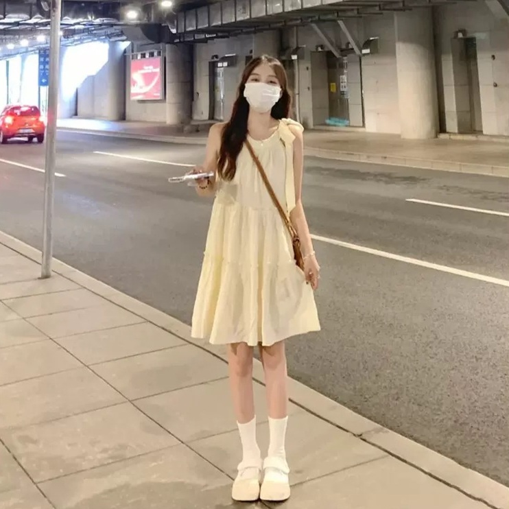 베트남원피스 여행룩 원피스 보라카이 다낭 옷 에스닉 휴양지 비치 엄마 롱 여름 여행용 - 상품 이미지