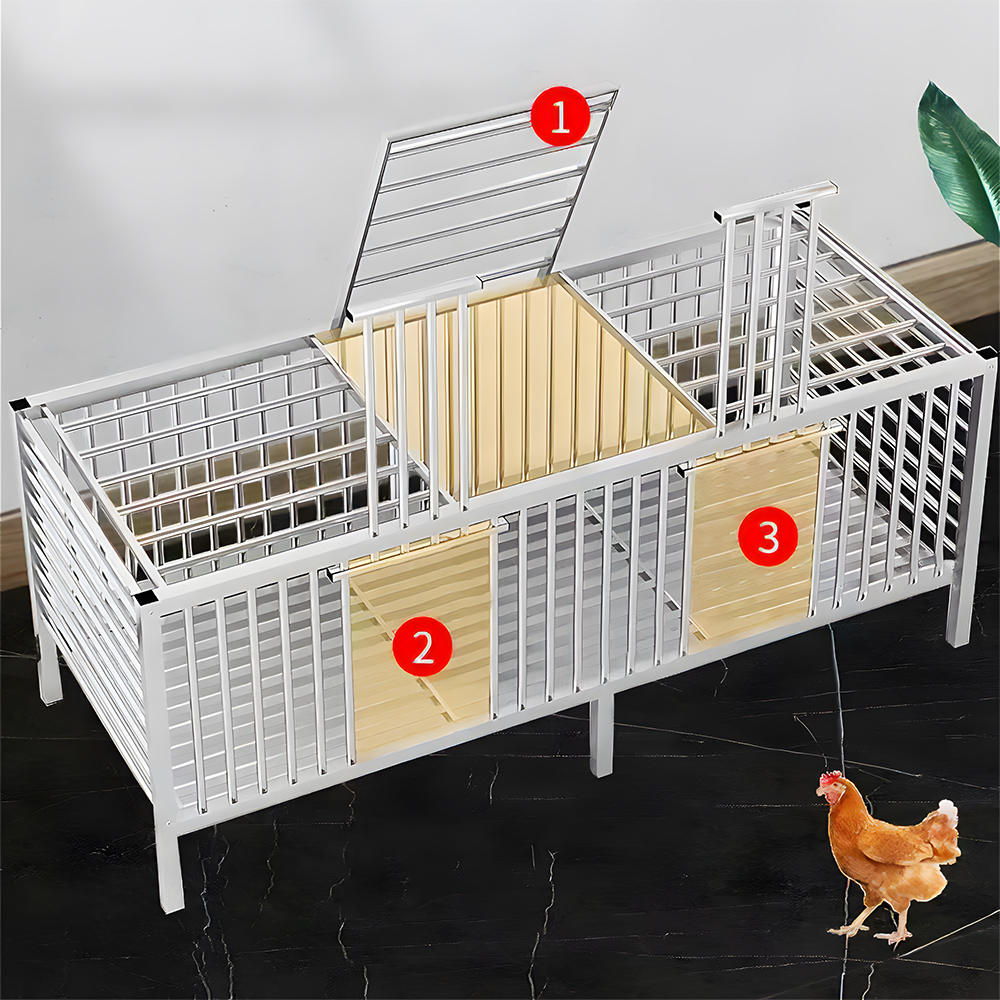 대형 닭장 병아리 조류 닭사육장 닭집 새장 스텐 케이지