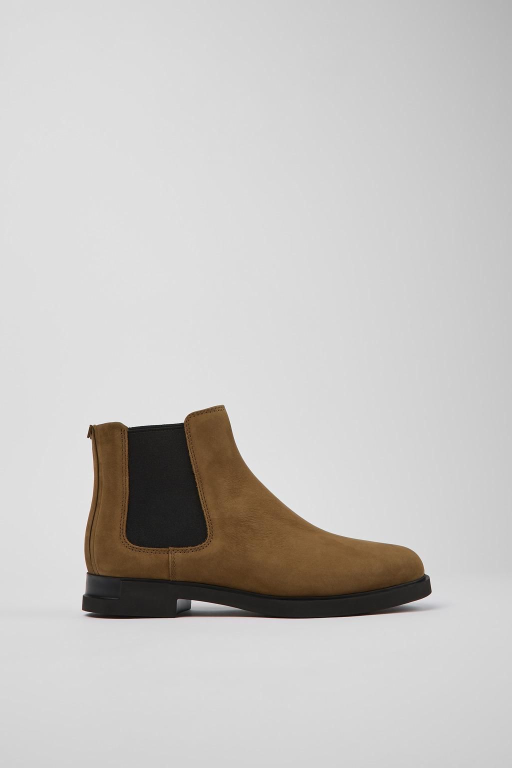 캠퍼 프리미엄 첼시 앵클부츠 브라운 Iman K400299-022 BROWN - 메인 이미지