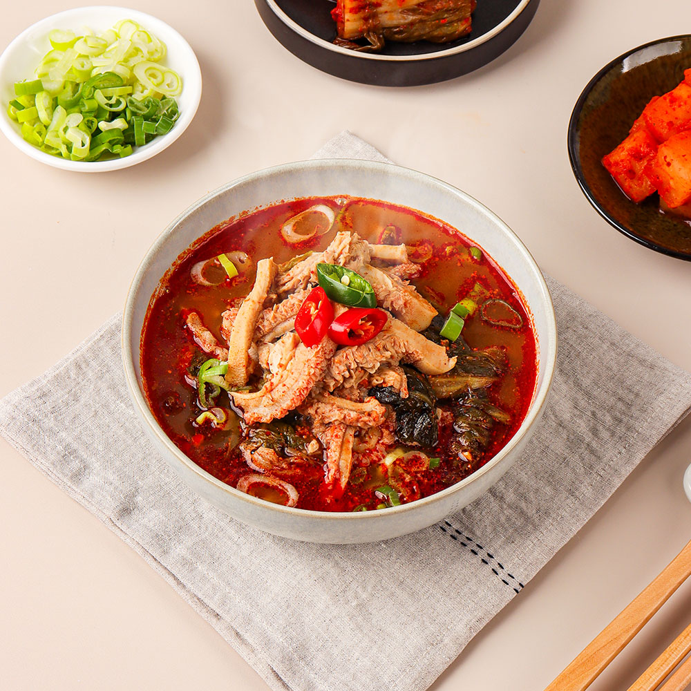 황장군 더 푸짐한 특 양곰탕 900g 10팩 - 상품 이미지