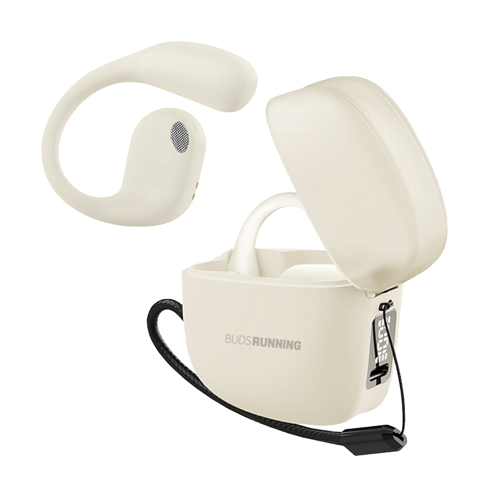ACRO 귀걸이형 런닝 블루투스 무선 이어폰 G9 베이지 제품 이미지