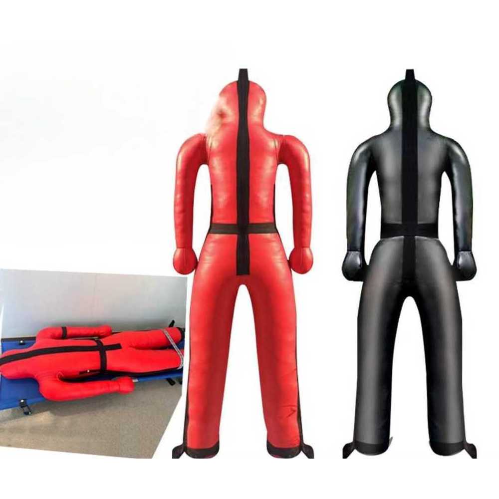사람 모형 더미 레스링 연습 인체형 그래플링 샌드백 레드 (30kg-80kg) - 상세 이미지 2