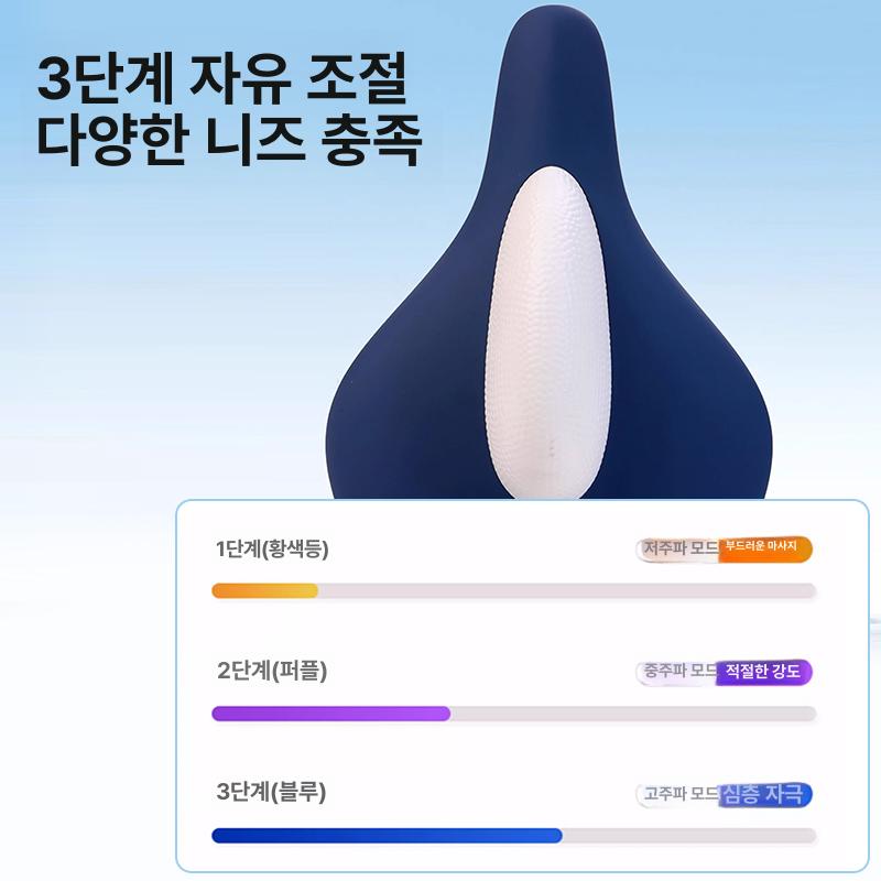 괄약근 근육 자동케겔운동기구 충전식 엉덩이 요실금 수축 힙업 케겔 파란색 케겔운동효과 충전식 전동 블루 - 상세 이미지 3