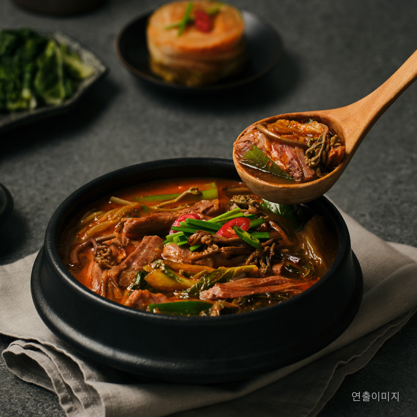 천호엔케어 진하게 담은 흑염소탕 흑염소 전골 몸보신 보양식 600g X 1팩 - 상세 이미지 2