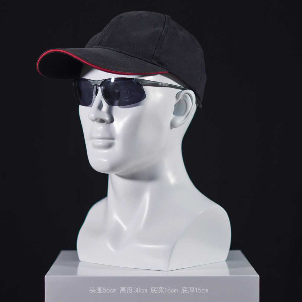 가발 디스플레이 마네킹 헤드 전시 매장 진열 스탠드 T08 매트 화이트 - 상세 이미지 5