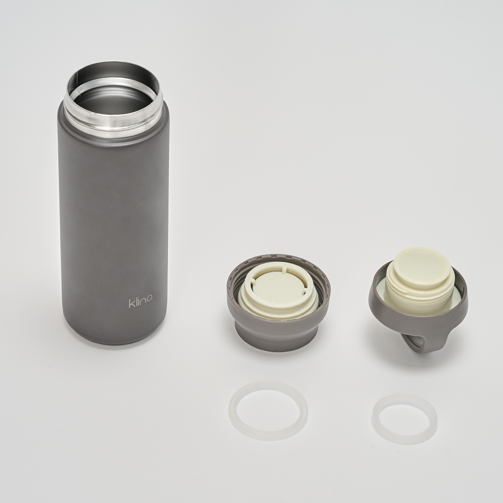 클리나 핸디온 보온 보냉 스텐 텀블러 500ml, 크림 이미지 8