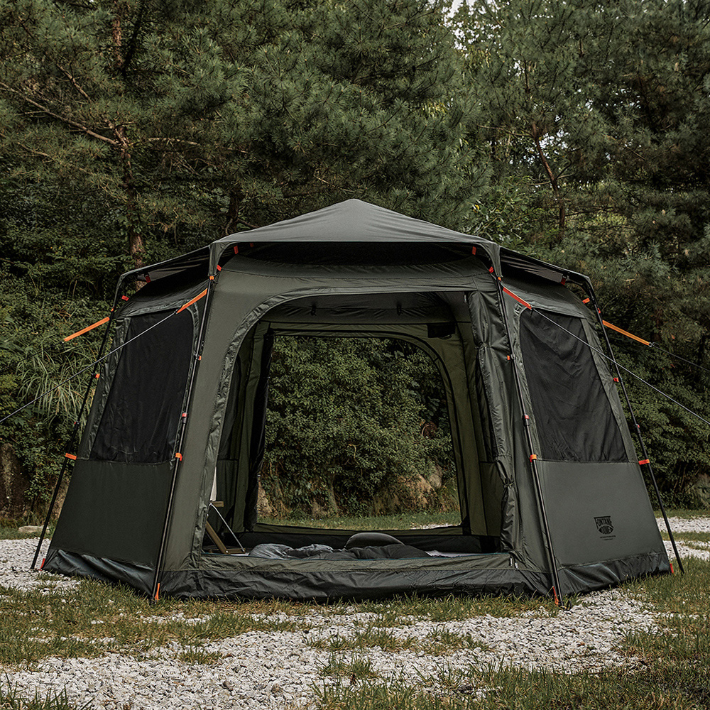 아이두젠 폰타네 원터치 텐트 오토 돔 쉘터 자동 육각 그늘막