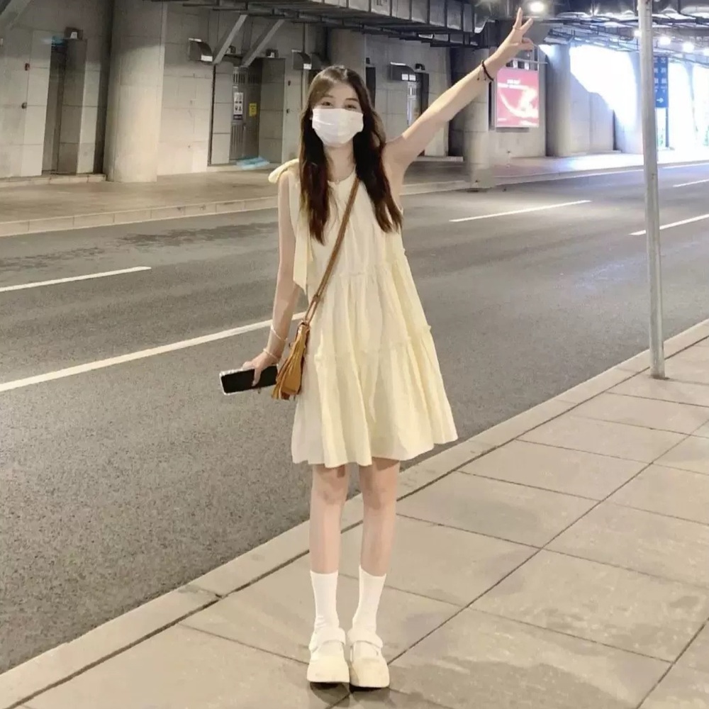 베트남원피스 여행룩 원피스 보라카이 다낭 옷 에스닉 휴양지 비치 엄마 롱 여름 여행용 - 상세 이미지 4