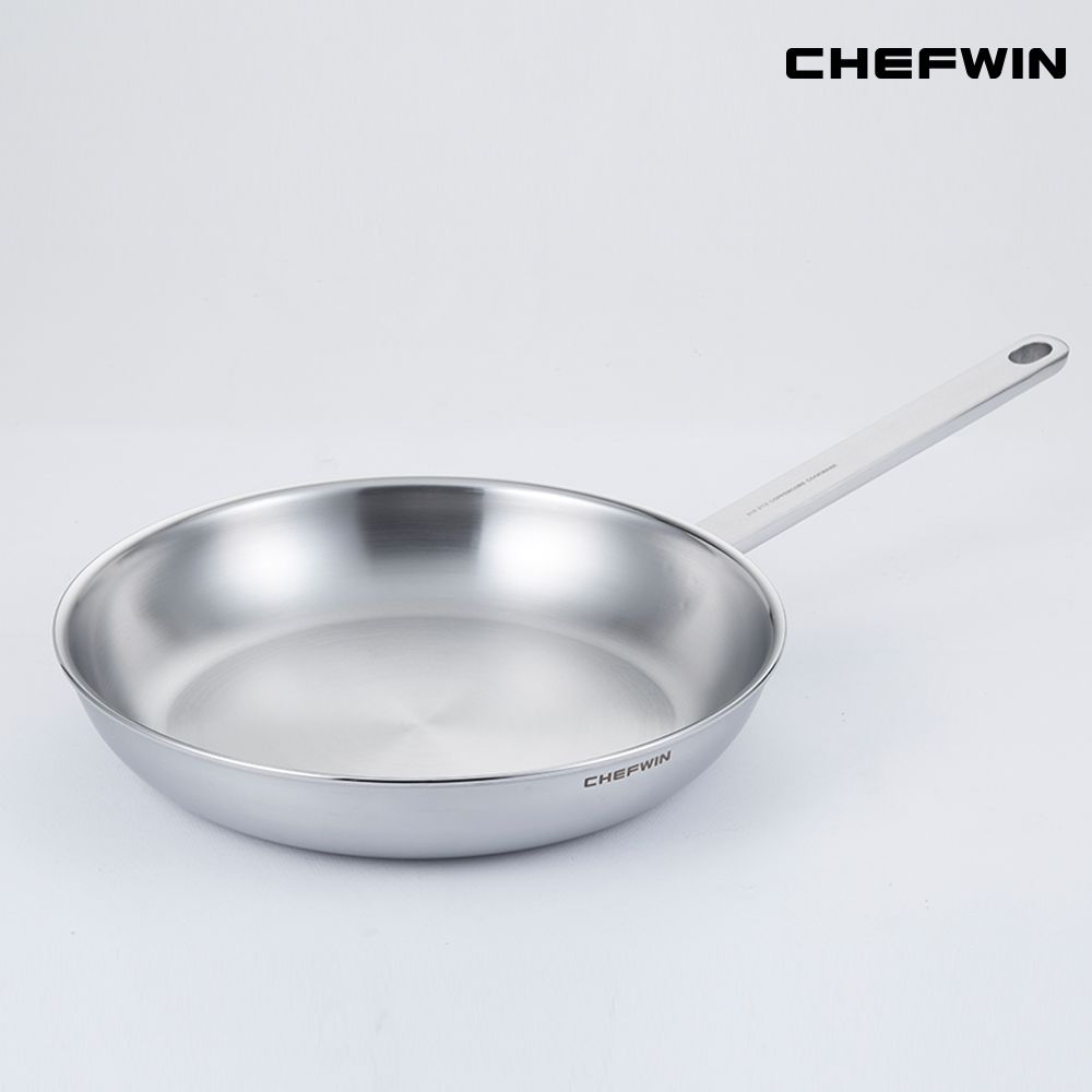 쉐프윈 커퍼코어 통5중후라이팬 신혼 프리미엄 명품 선물용 스텐후라이팬 28cm - 상세 이미지 3