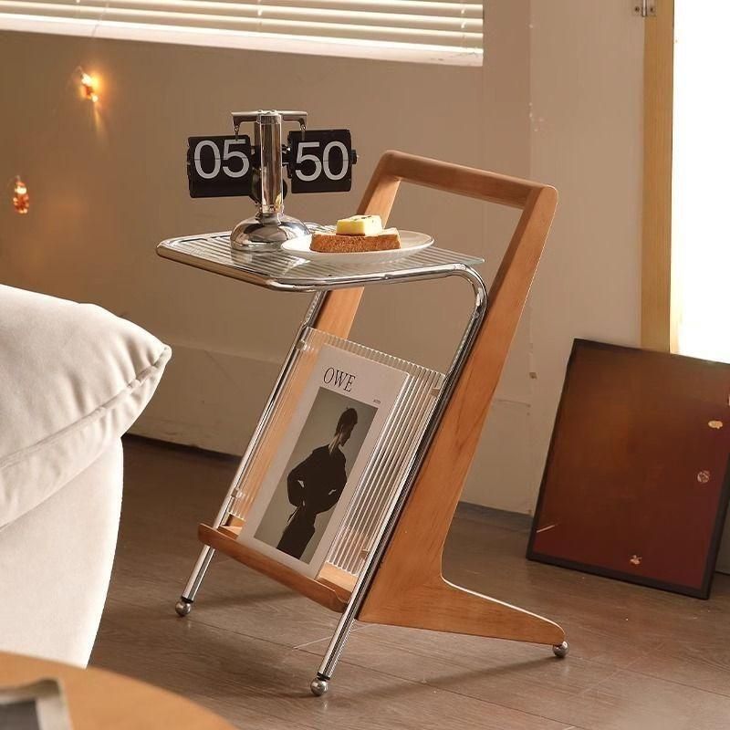 티테이블 선반 카페 인테리어 탁자 블랙 레트로