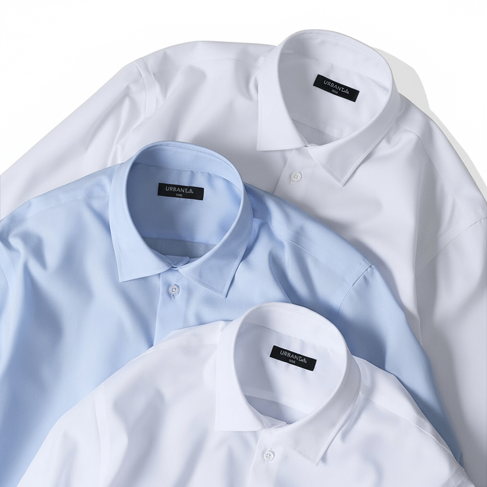 어반트 100번 빨아도 구김없는 남성 순면 셔츠 링클프리 남자 와이셔츠 네버아이론 제품 이미지