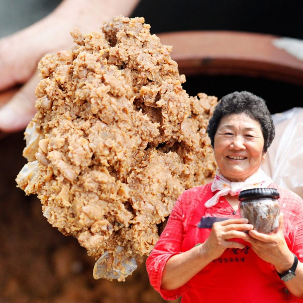 순창 전통된장 구수한 국산콩 시골 된장 진영희어머님 2kg, 1개 - 메인 이미지