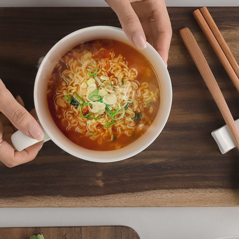라면조리기용기 간편요리 자취 원룸 전자레인지용 그릇 다용도 샐러드볼 - 상세 이미지 5