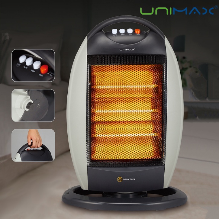 캠핑용 전기히터 소형난로 가정용 전기스토브 자취방난방기 UMH-4304
