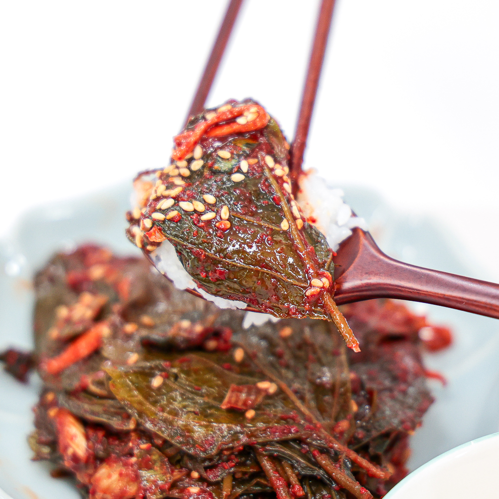 양념깻잎 장아찌 국산 순창 별미 1kg, 1개 - 상품 이미지