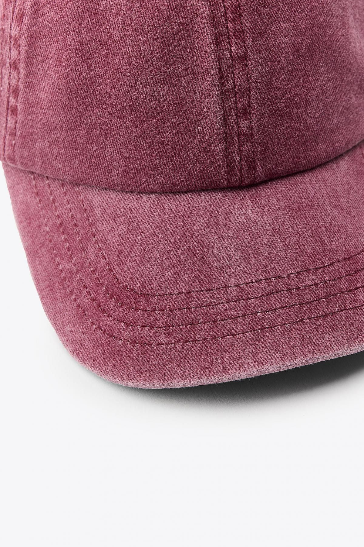 자라 페이드 트윌 캡 1023/010 DARK PINK - 상세 이미지 2