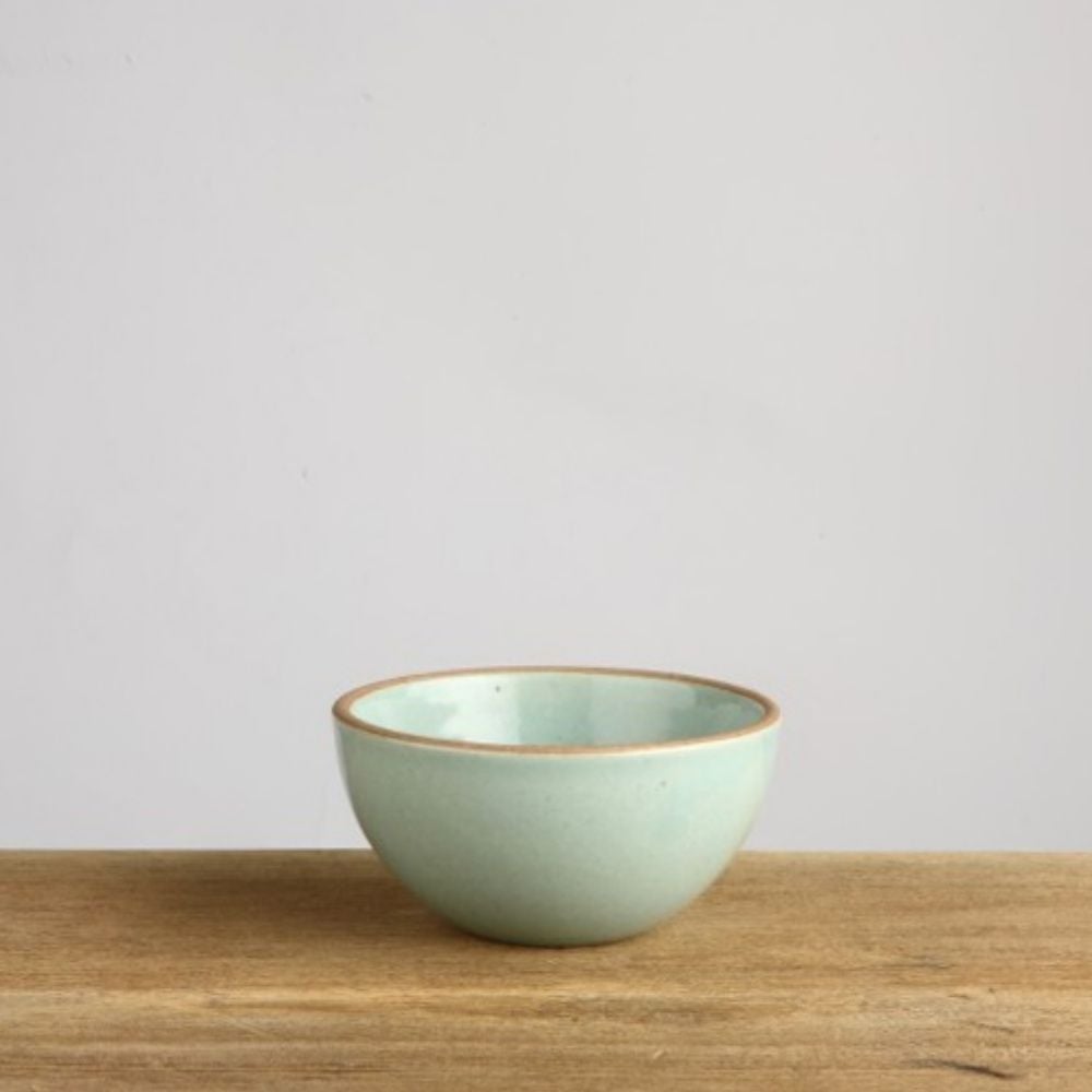 이천도자기 담소 원형 공기 11.5cm 도자기 밥그릇 블랙 - 메인 이미지