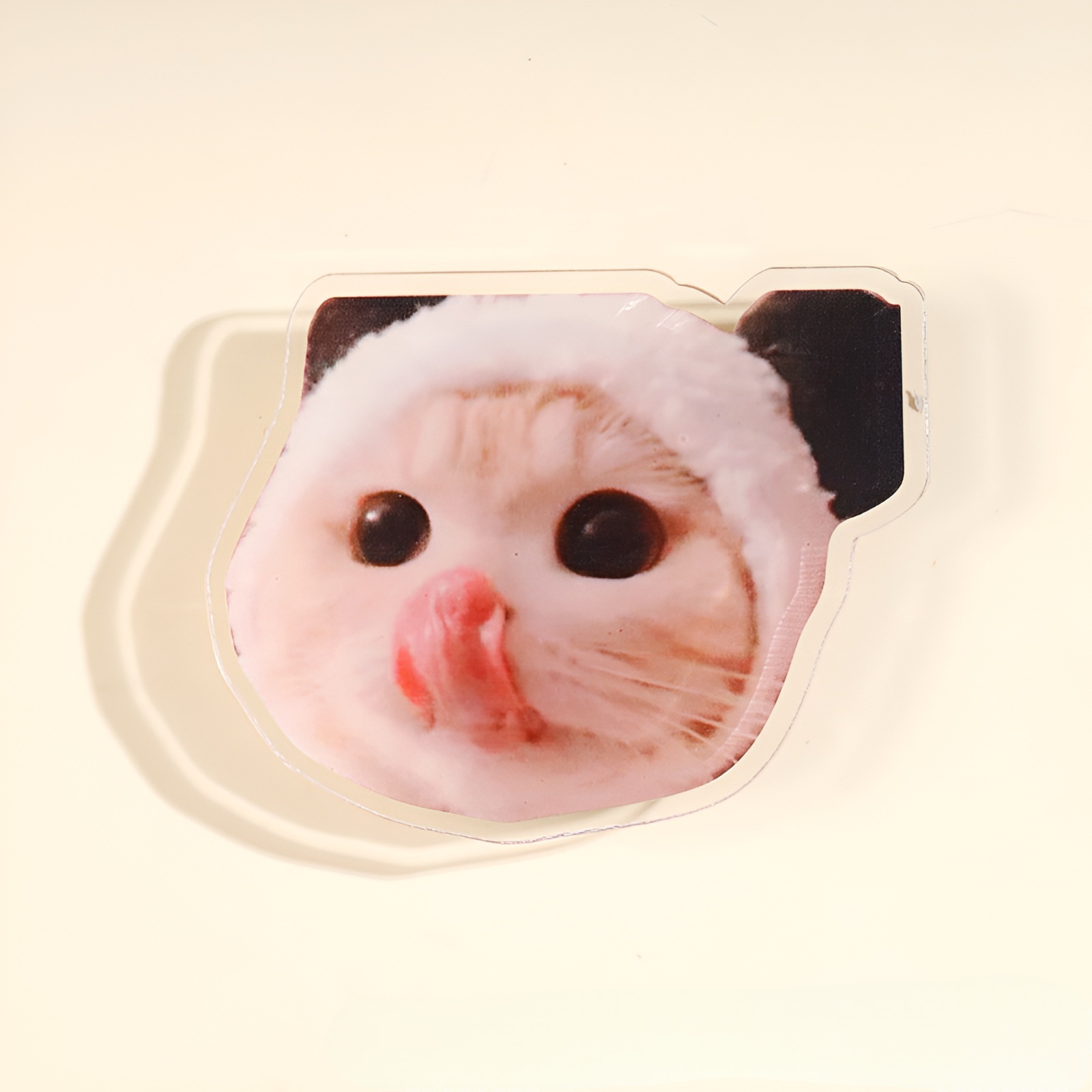 귀여운 고양이 아기 얼굴 그립 톡 사진 포토 아크릴 그림톡 스티커 맥세이프 자석 이미지 7