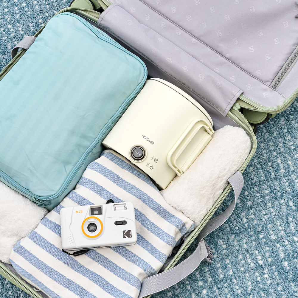 넥소버 여행용 캠핑용 전기 포트 주전자 NXK-T10