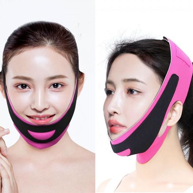 얼굴 리프팅 밴드 얼굴 마사지 턱리프팅 턱살 이중턱 - 상품 이미지
