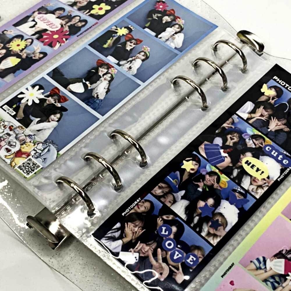 포토북 네컷 화이트 4x6 앨범 사진 바인더 - 상품 이미지