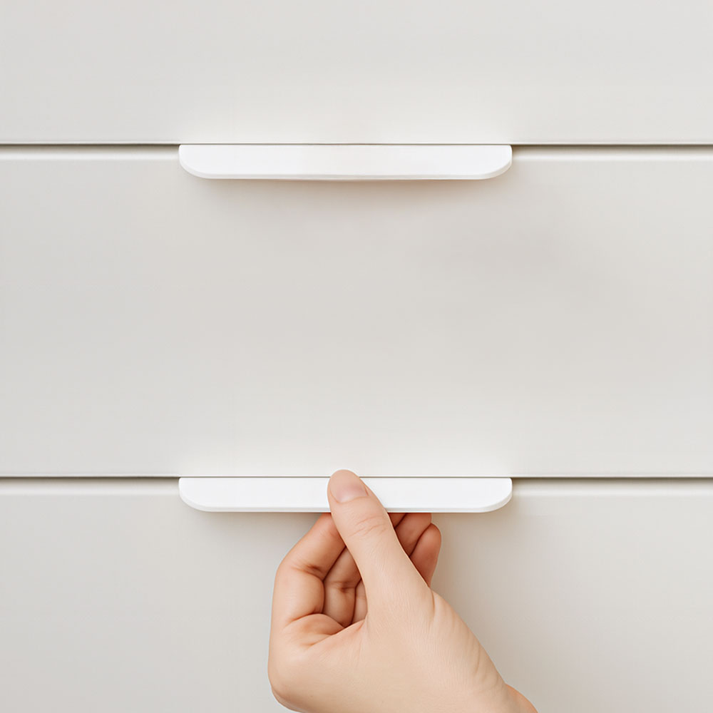 아루아 히든 가구손잡이 싱크대 붙박이장 옷장 서랍 신발장 서랍장 손잡이 80mm