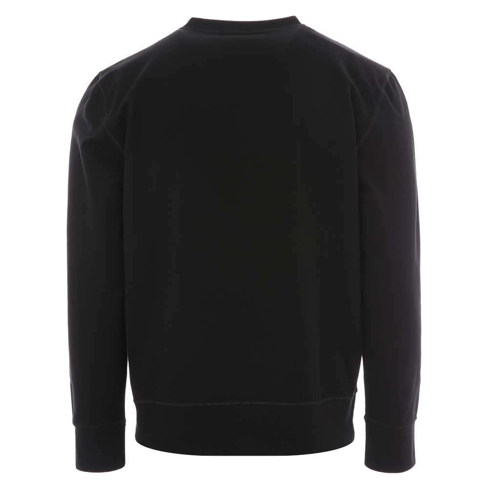 키톤 KITON 클래식 로고 크루넥 맨투맨 UMK0288 BLACK (2023 F/W) - 상세 이미지 2