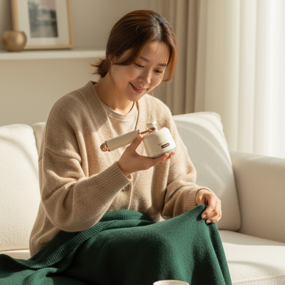 루비홈 25년형 옷 의류 보풀제거기 충전식 - 상세 이미지 3