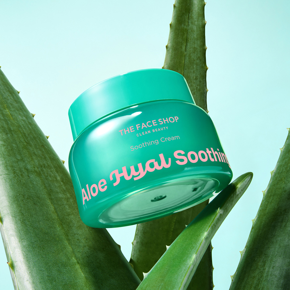더페이스샵 알로에 히알루론산 수분진정 크림 60mL 이미지 2