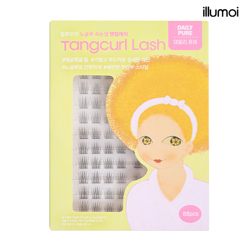 일루모이 노글루 속눈썹 간편 셀프 아이래쉬 탱컬래쉬 데일리퓨어 66pcs - 상세 이미지 2