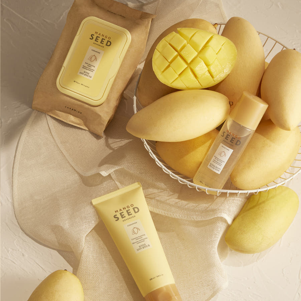 더페이스샵 망고씨드 실크보습 크리미 클렌징 폼 300ml, 1개 이미지 3