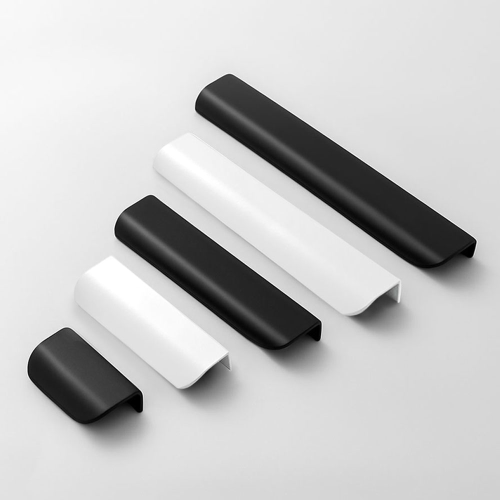 아루아 히든 가구손잡이 싱크대 붙박이장 옷장 서랍 신발장 서랍장 손잡이 80mm