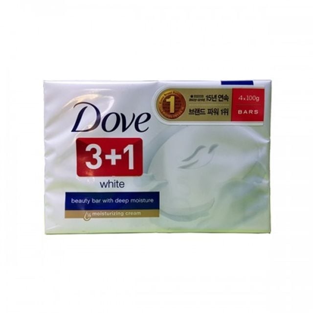 도브 화이트 뷰티바 미용비누 100g 4개 세안비누 - 상품 이미지
