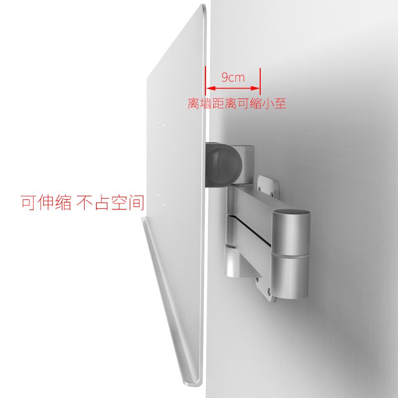 키보드거치대 키보드 브래킷 벽걸이 마우스 브라켓 접이식 벽 61x19.5cm 키보드 보드 - 상세 이미지 4