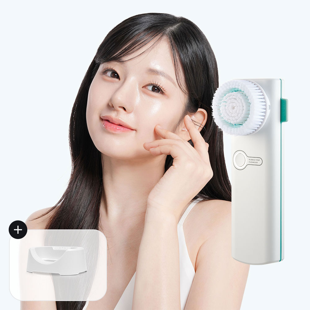 바나브 버블팝 진동클렌저 오토버블 클렌징 뷰티 디바이스 브러쉬  모공 전동세안기 제품 이미지