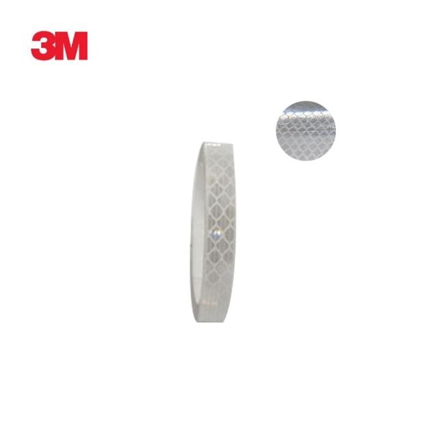 3M 초 고휘도 반사테이프 DG3 4090 백색 10mmx2.5M - 상품 이미지